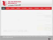 Tablet Screenshot of markania.de