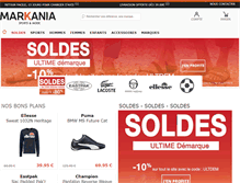 Tablet Screenshot of markania.com